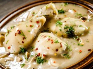 Creamy Chicken and Dumpling Soup