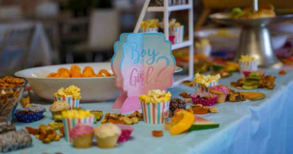 gender reveal cupcakes