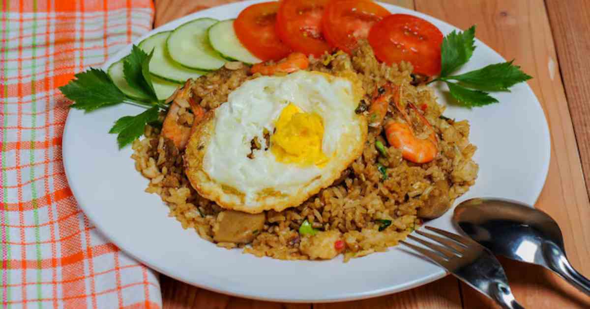 authentic anjappar egg fried rice